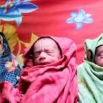 সিরাজগঞ্জে স্বাভাবিক প্রসবে একসঙ্গে তিন পুত্রসন্তানের জন্ম